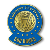 Volunteer Excellence - 600 Hours